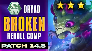 2-Cost Reroll Broken Comp | Easy Rank Up Strategy | Patch 14.8 | TFT Set 11