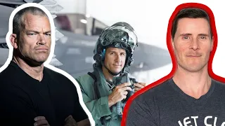 The Real Top Gun Maverick Explains Working with Jocko Willink! | Clip 2 of 4