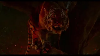 The Jungle Book 2016 FINAL FIGHT Mowgli vs Shere Khan / Best MovieClips