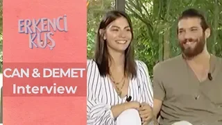 Can Yaman and Demet Ozdemir ❖ Interview ❖ Erkenci Kus ❖ June 2018 ❖ Closed Captions