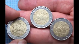 2 euro 70.000.000+75.000.000 Europa Circulation coins