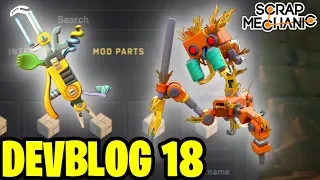 DEVBLOG 18 REVIEW (Loot Crates omg) Scrap Mechanic