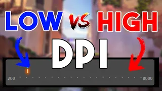 VALORANT | Comparing LOW vs HIGH DPI