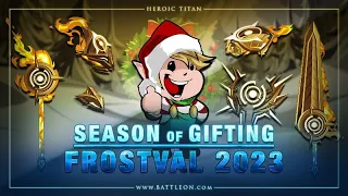 AQ | Adventure Quest |Battleon| Winter Donation 2023 - Heroic Titan & Autumn Items Showcase + Review