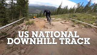 2021 #MTBNats Downhill Track at Trestle Bike Park