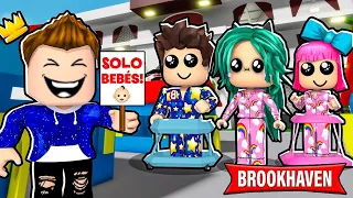 CREO UN HOTEL SOLO PARA BEBÉS en BROOKHAVEN! 🤣🏡 - Roblox YoSoyLoki