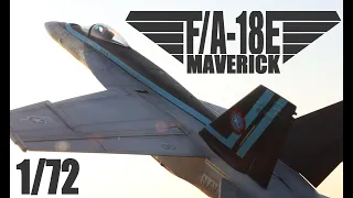 【Scale Model】 F/A-18E "TOPGUN MAVERICK"1/72 - HASEGAWA&AIRFIX Full build