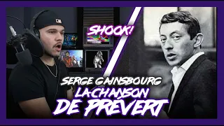 First Time Reaction Serge Gainsbourg La Chanson de Prévert (UNEXPECTED!) | Dereck Reacts