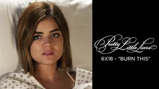 Pretty Little Liars - Ezra Visits Aria At The Hospital - "Burn This" (6x18)