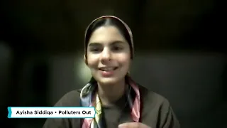 Youth Climate Talks: Ayisha Siddiqa