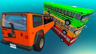 Beamng drive - High Speed Random Car Jumps #38