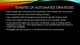 Avoid Emotional Trading with Automated Strategies - Deer Creek Enterprises