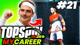 Let’s Play Top Spin 2K25 Career Mode | MyCareer #21 | TRYING NEW THINGS!