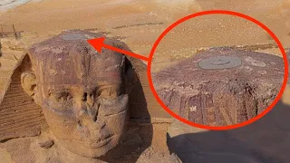 Túneis e câmaras secretas encontradas sob a Esfinge do Egito!