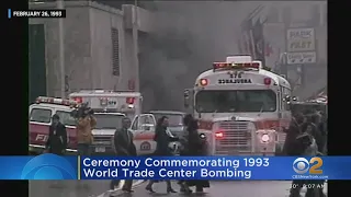 Ceremony commemorating 1993 World Trade Center bombing