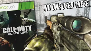 Guns No One Really Used In Black Ops 1...