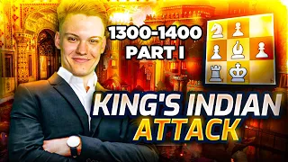 They always fall for this trap | Kings Indian Attack Rating Climb