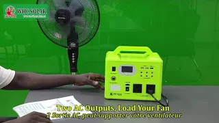 How to Use 300W Solar Power System | Solar Generators | Best Power Station | SK1226