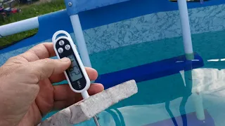 Как нагреть воду в каркасном бассейне до 30°С
