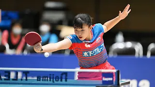 張本美和 vs 野村萌 Miwa Harimoto Moe Nomura TリーグNojimaCUP2022 2022年8月13日 女子1回戦 第3コート 【卓球 Tリーグ公式】