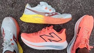 Saucony Endorphin Speed 4 vs New Balance SC Trainer v2