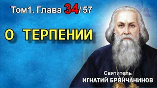 ТОМ 1. ГЛАВА 34. - "О терпении". Святитель Игнатий (Брянчанинов)