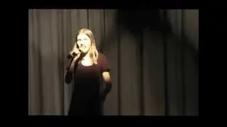 Natalie singing Defying Gravity April 15, 2015   Copy