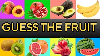 Guess the Fruit Quiz - 50 Different Types of Fruit