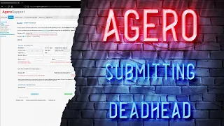 Agero - Submitting Deadhead