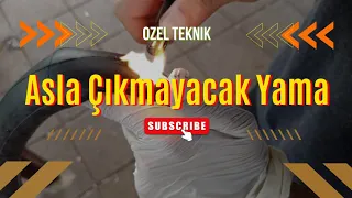 Asla Çıkmayacak Bir Yama!/Özel Yöntemlerle Patlak Bisiklet Lastiği Nasıl Tamir Edilir?