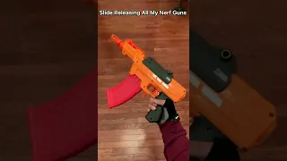 Slide Releasing All My Nerf Guns (Basically ASMR)