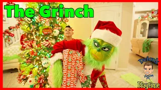 If The Grinch Toy came to Life | Deion’s Playtime Skit