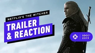 Netflix The Witcher Trailer and Reaction - IGN Live Comic Con 2019