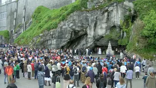 Chapelet du 18 mai 2024 à Lourdes