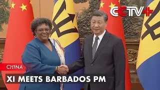 Xi Meets Barbados PM