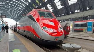 A bordo frecciarossa da Milano Centrale a Napoli Afragola in Standard silenzio!