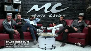 Backstreet Boys Talk "Don't Go Breaking My Heart" Video