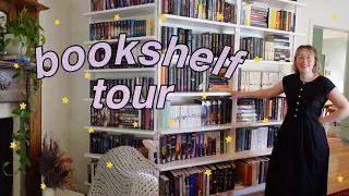 Bookshelf & Library Room Tour!! 📚 (every. single. book.)
