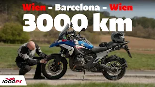 Endlich ein ausgiebiger Reifentest! Michelin Anakee Road Langstrecken-Test auf der BMW R 1300 GS