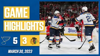 Game Highlights: Blues 5, Blackhawks 3