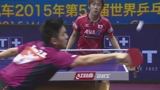 Koki NIWA JPN vs Fan ZHENDONG CHN - WTTC2015 Suzhou [HD][Full Match]