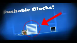 How to make pushable blocks in Geometry Dash