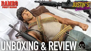 Rambo First Blood Threezero 1/6 Scale Figure Unboxing & Review