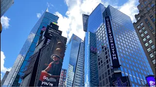 NYC LIVE Exploring Manhattan from Times Square to Hudson Yards (August 23, 2021)