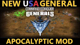 NEW GENERAL! Command & Conquer TM Generals Zero Hour 2023 Apocalyptic mod.