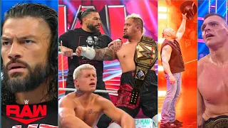 'Holy shi.. 🤯.. Roman & Solo for universal championship, Brock lesnar returns.. WWE Monday night Raw