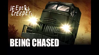 Being Chased by the Jeepers Creepers Truck BEATNGU #jeeperscreepers #scary