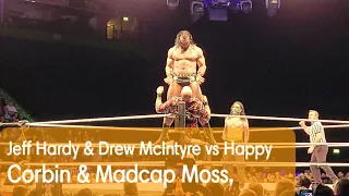 Jeff Hardy & Drew McIntyre vs Happy Corbin & Madcap Moss, WWE Manchester 10th November 2021