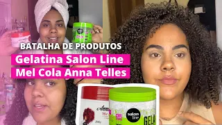 Mel Cola Anna Telles X Gelatina Definição Máxima da Salon Line | BATALHA DE PRODUTOS | Rapha Oscar