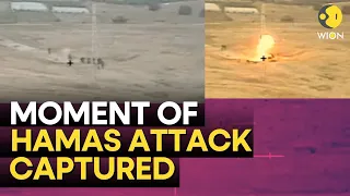 Israel war: Israeli army releases footage of moment of Hamas attack | Wion Originals